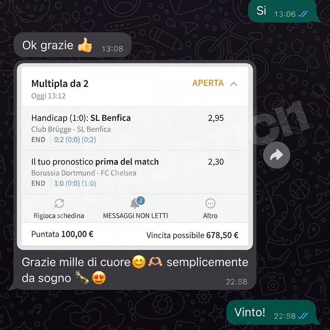 Prova di un cliente